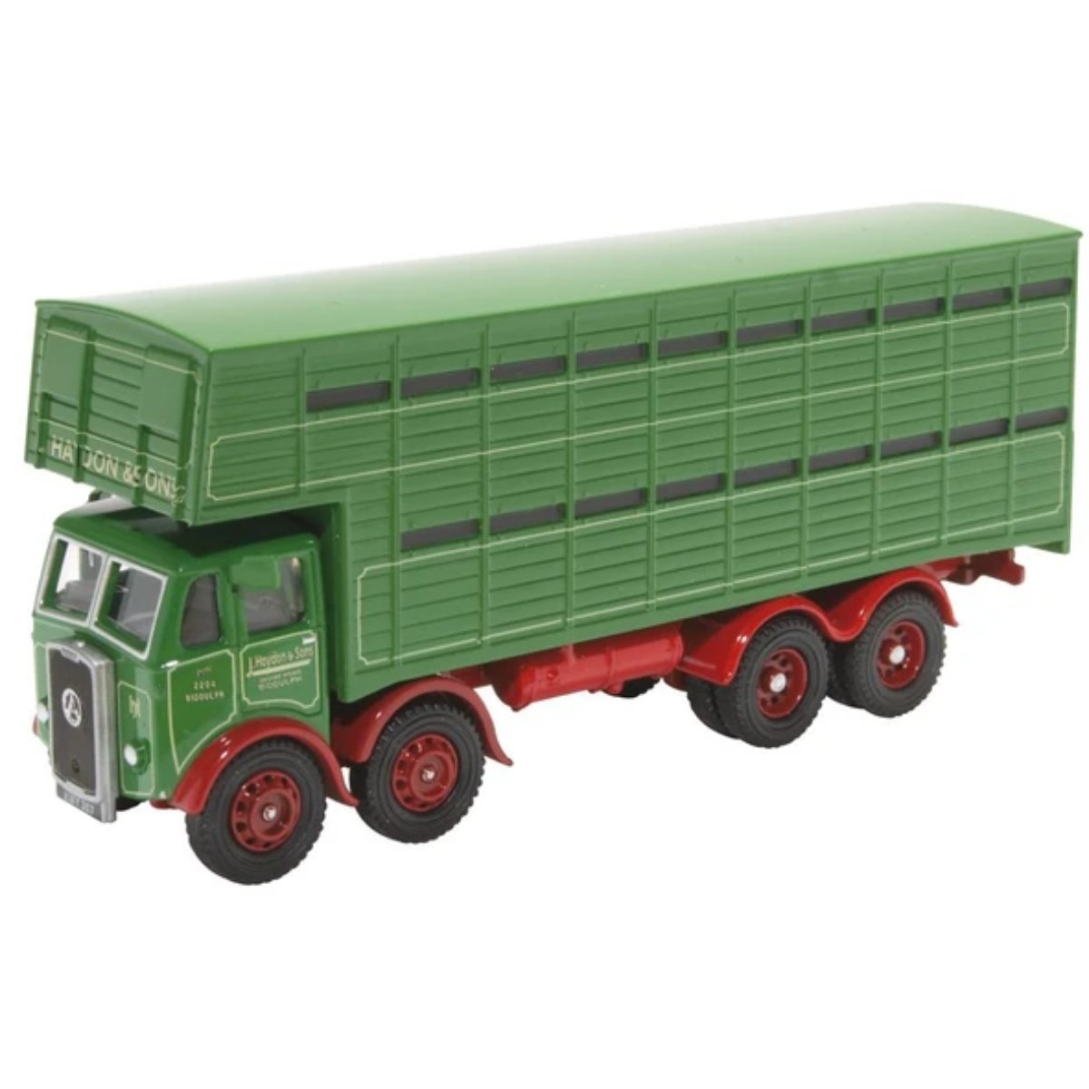 Oxford Diecast 76ATKL004 Atkinson Cattle Truck - J Haydon and Sons - Phillips Hobbies