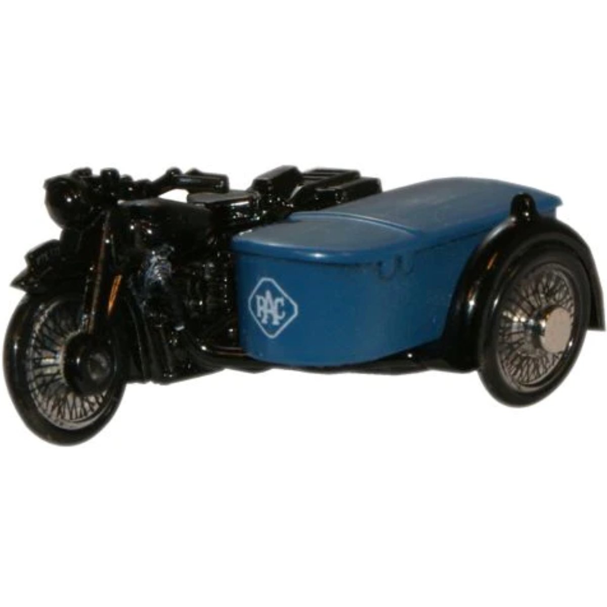 Oxford Diecast 76BSA002 RAC Motorcycle & Sidecar - Phillips Hobbies