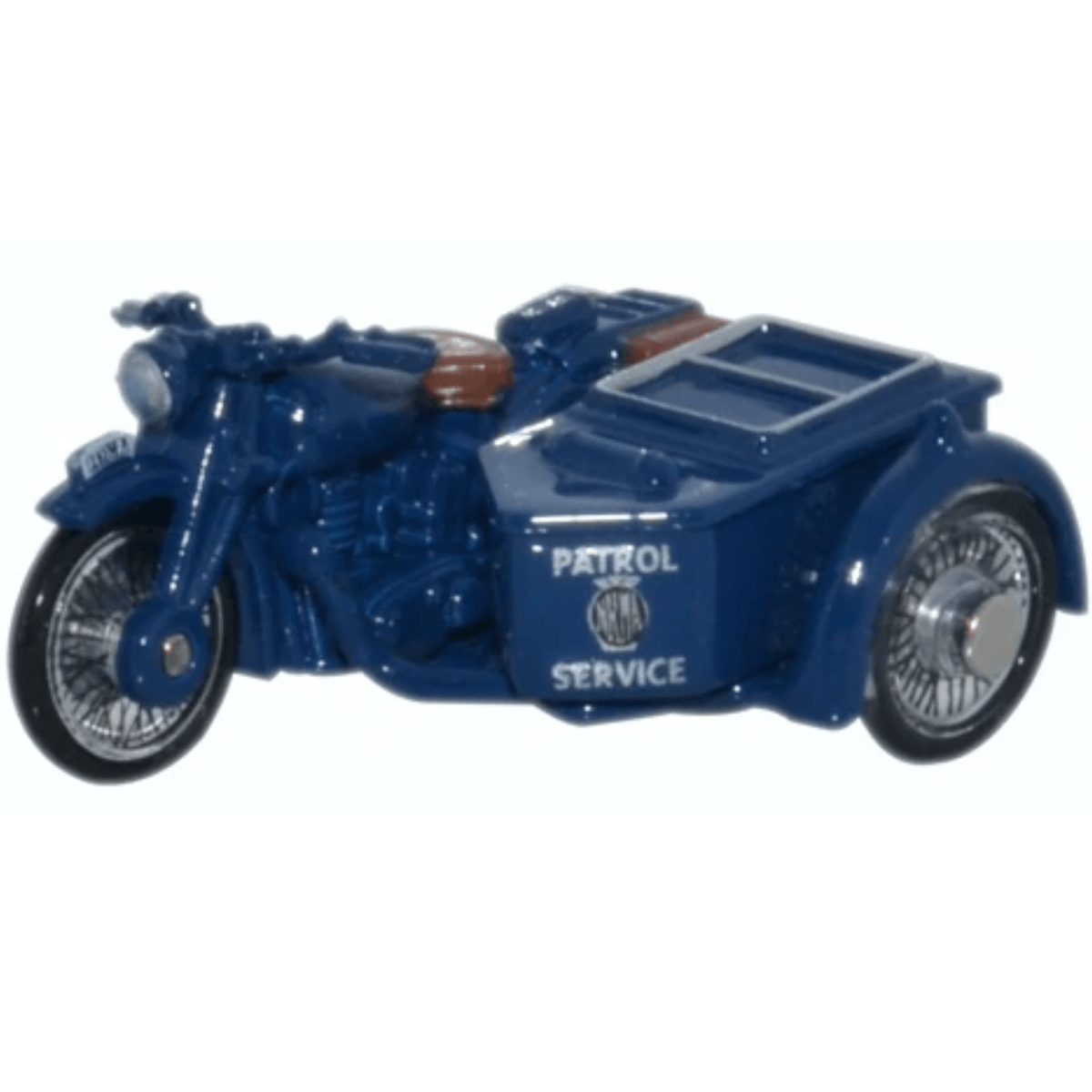 Oxford Diecast 76BSA009 Motorbike Sidecar NRMA - 1:76 Scale - Phillips Hobbies