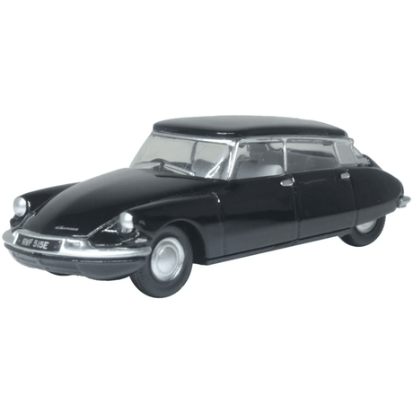 Oxford Diecast 76CDS007 Citroen DS19 Black - 1:76 Scale - Phillips Hobbies