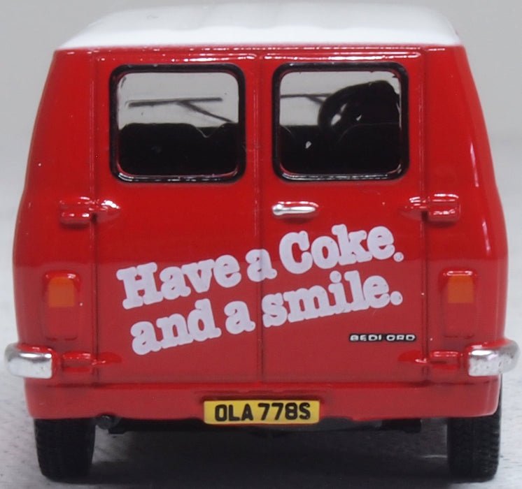 Oxford Diecast 76CFV005CC Bedford CF Coca Cola - 1:76 Scale - Phillips Hobbies