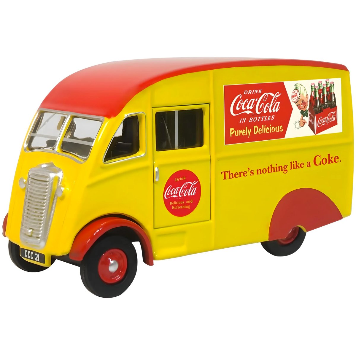 Oxford Diecast 76CM010CC Commer Q25 Van Coca Cola - Phillips Hobbies