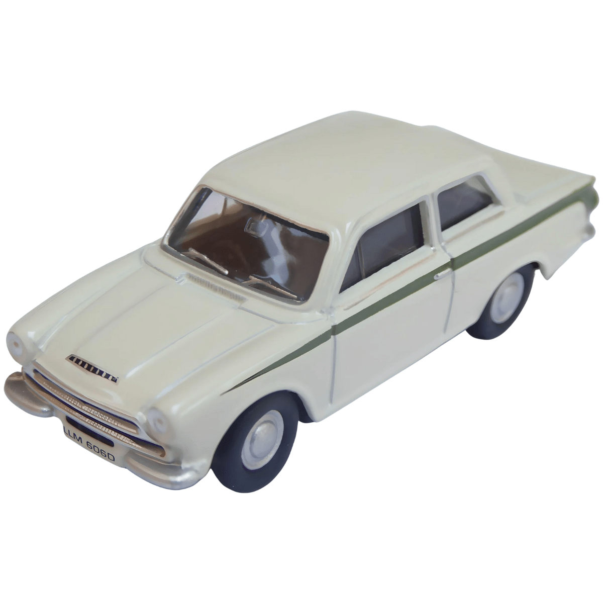 Oxford Diecast 76COR1001 Cortina MK I White - 1:76 Scale - Phillips Hobbies