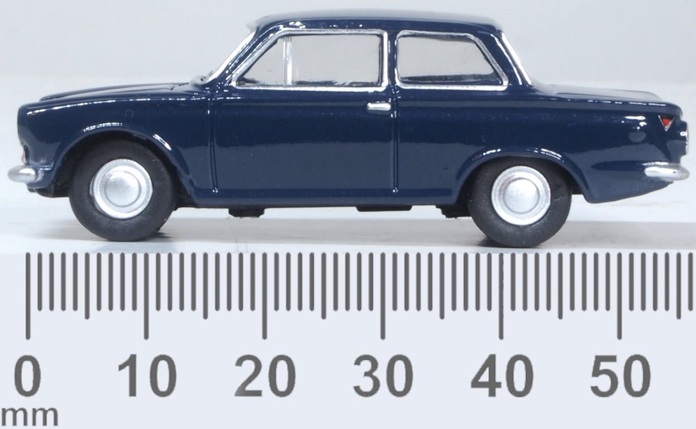 Oxford Diecast 76COR1010 Ford Cortina MK1 Anchor Blue - 1:76 Scale - Phillips Hobbies