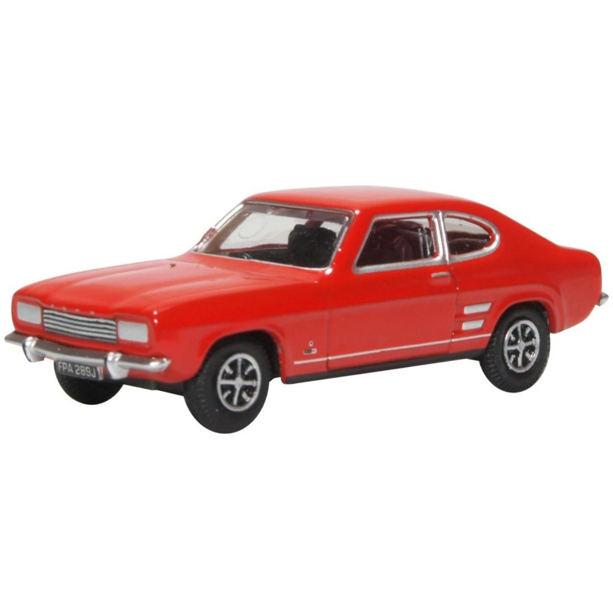 Oxford Diecast 76CP002 Ford Capri MK1 Sunset Red - Phillips Hobbies