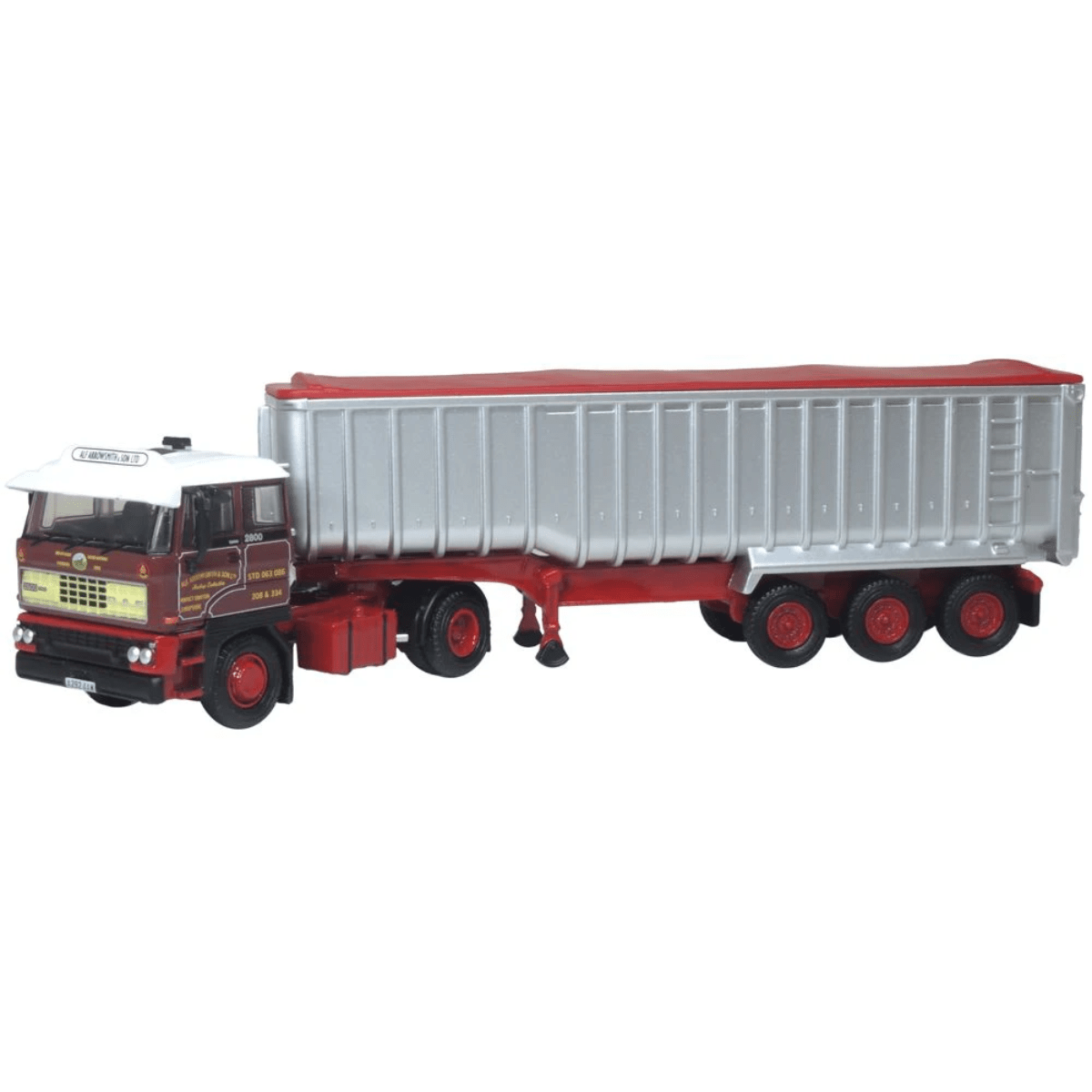 Oxford Diecast 76D28004 DAF 2800 Tipper Alf Arrowsmith - 1:76 Scale - Phillips Hobbies
