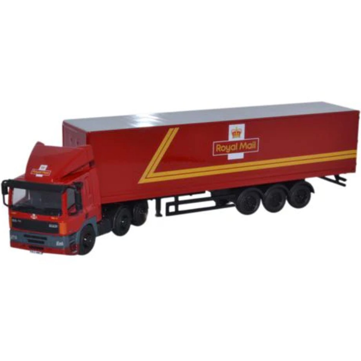 Oxford Diecast 76DAF001 DAF 85 40ft Box Trailer Royal Mail 