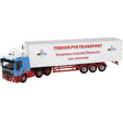 Oxford Diecast 76DAF004 DAF 85 Short Fridge Trailer Trevor Pye