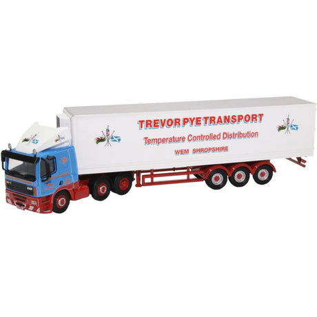 Oxford Diecast 76DAF004 DAF 85 Short Fridge Trailer Trevor Pye