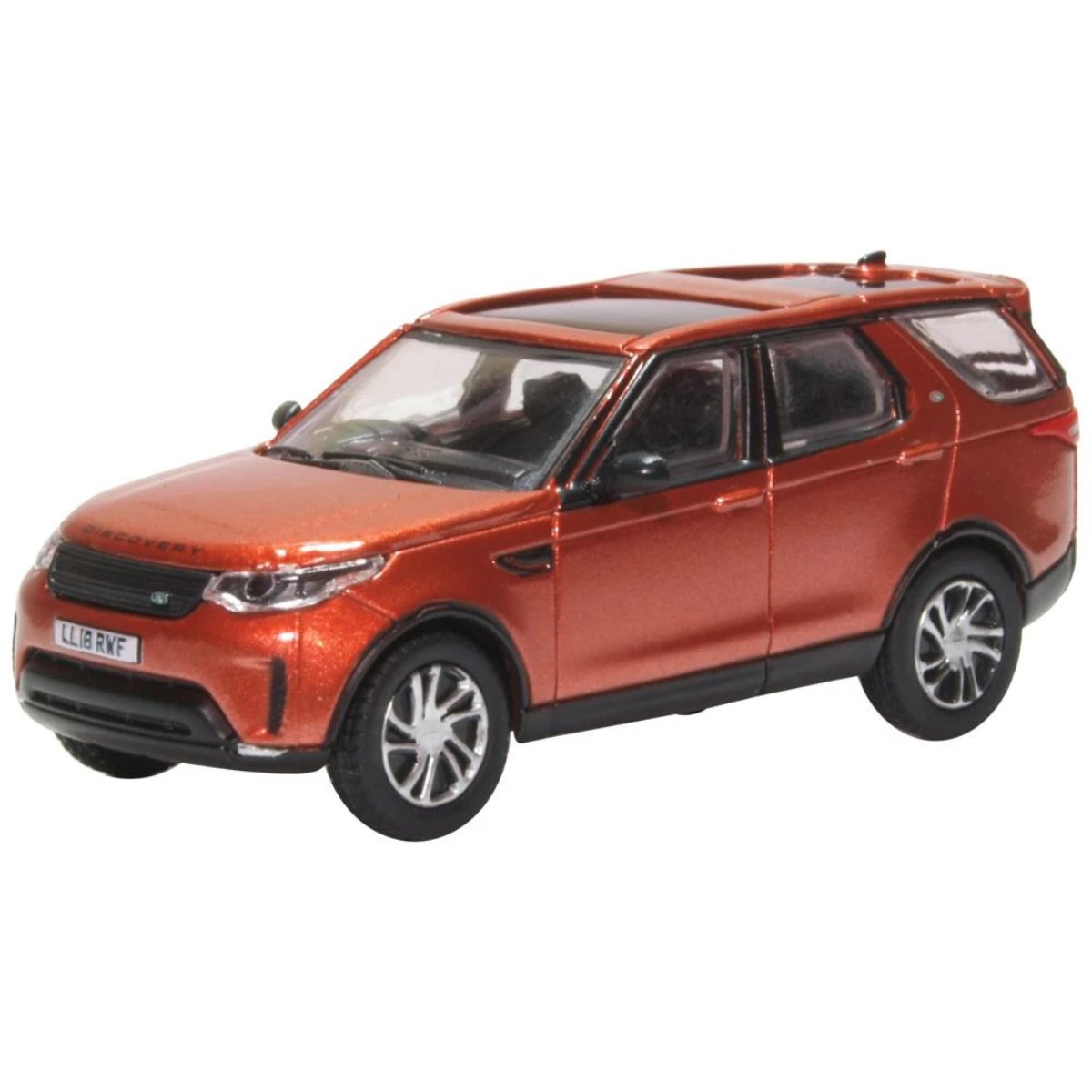 Oxford Diecast 76DIS5004 Namib Orange Land Rover Discovery 5