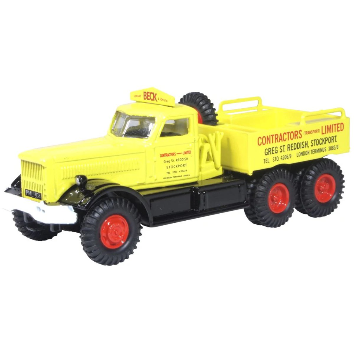 Oxford Diecast 76DT008 Diamond T Ballast Edward Beck - Phillips Hobbies