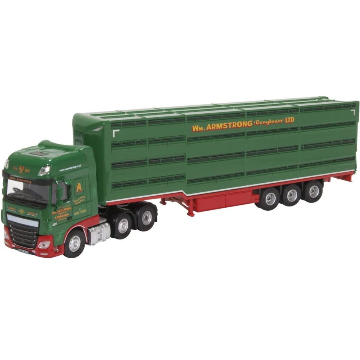 Oxford Diecast 76DXF003 DAF XF Houghton Parkhouse William Armstrong Livestock