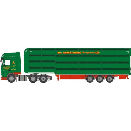 Oxford Diecast 76DXF003 DAF XF Houghton Parkhouse William Armstrong Livestock - 1:76 Scale Model