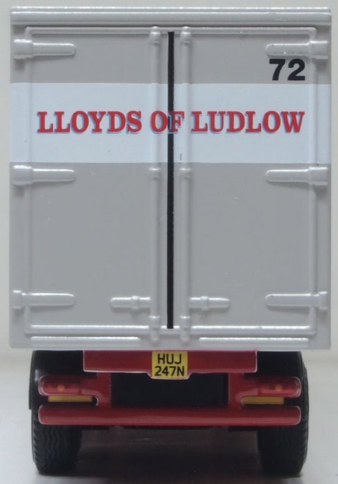 Oxford Diecast 76F88003 Volvo F88 40ft Box Trailer Lloyds Of Ludlow - 1:76 Scale - Phillips Hobbies