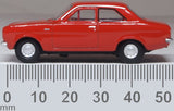 Oxford Diecast 76FE005 Ford Escort MK1 Sunset Red - 1:76 Scale - Phillips Hobbies
