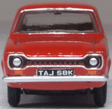 Oxford Diecast 76FE005 Ford Escort MK1 Sunset Red - 1:76 Scale - Phillips Hobbies