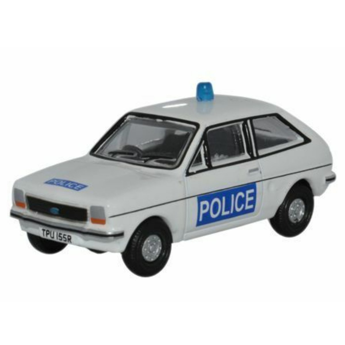 Oxford Diecast 76FF004 Ford Fiesta MK1 Essex Police - Phillips Hobbies