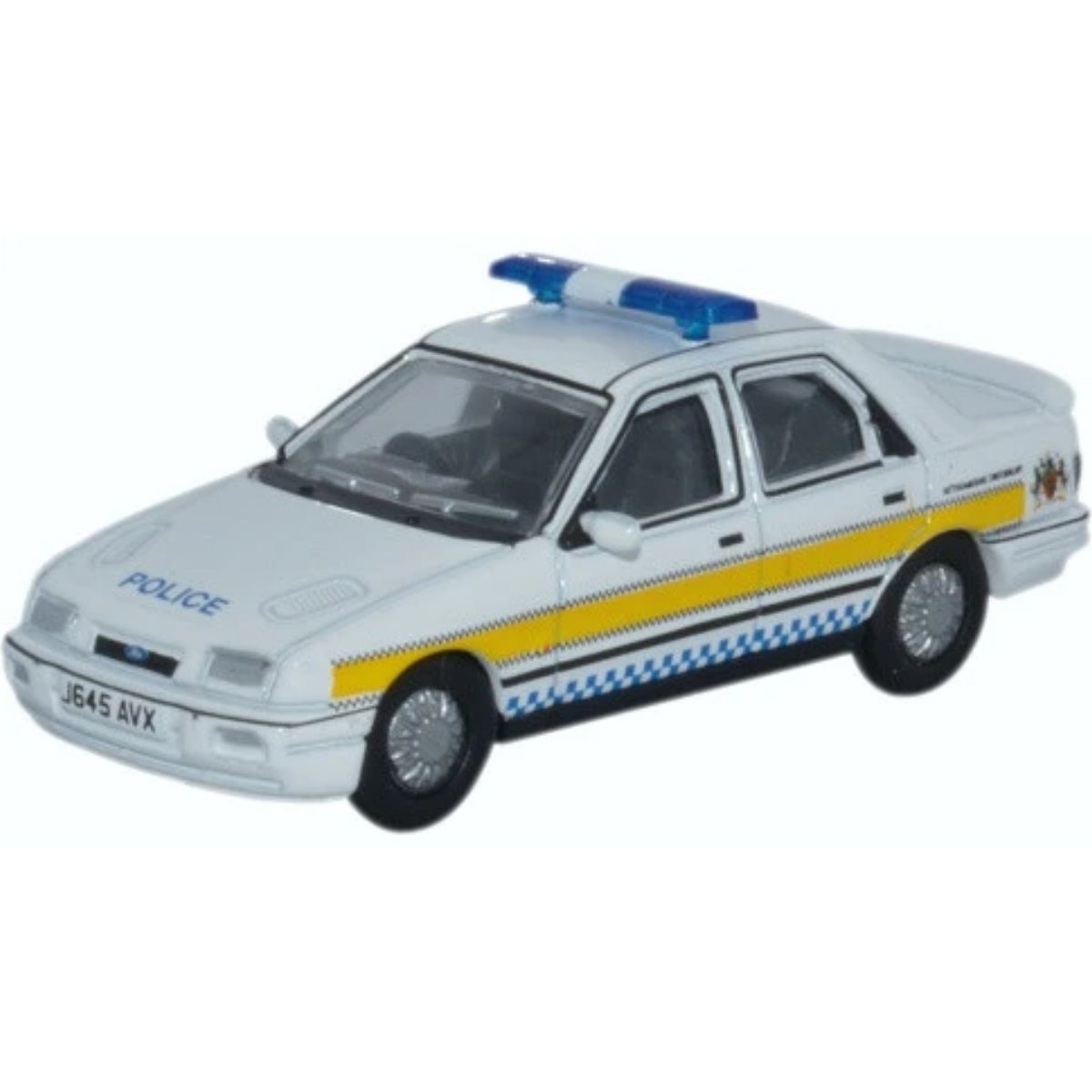 Oxford Diecast 76FS002 Ford Sierra Sapphire Nottinghamshire Police - Phillips Hobbies
