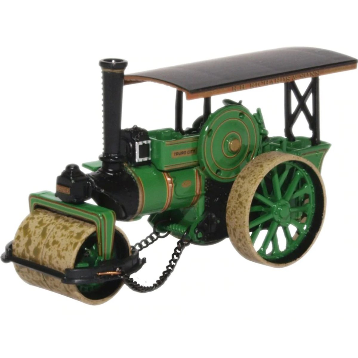 Oxford Diecast 76FSR005 Fowler Steam Roller No.18873 City of Truro - Phillips Hobbies