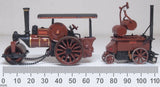 Oxford Diecast 76FSR007 Fowler Steam Roller & Coleman Flapper Covenanter/Ayr County Council - 1:76 Scale - Phillips Hobbies