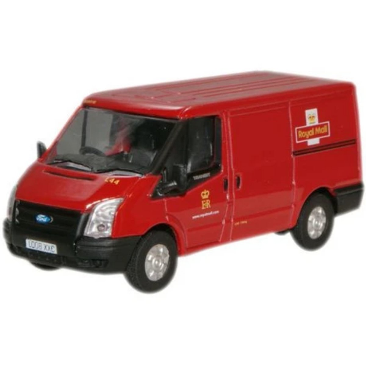 Oxford Diecast 76FT002 Royal Mail New Ford Transit Van (L.Roof) - Phillips Hobbies