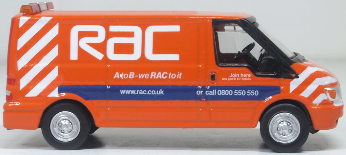 Oxford Diecast 76FT4003 Ford Transit Mk4 RAC - 1:76 Scale - Phillips Hobbies