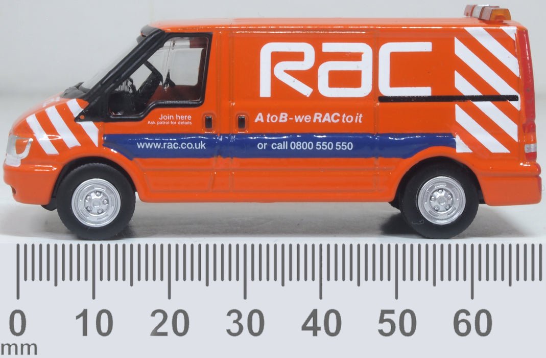 Oxford Diecast 76FT4003 Ford Transit Mk4 RAC - 1:76 Scale - Phillips Hobbies