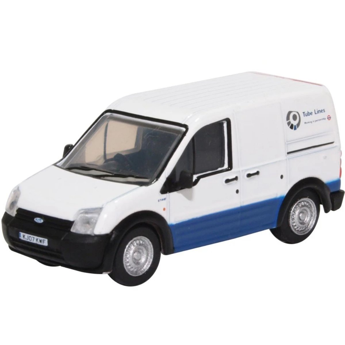 Oxford Diecast 76FTC010 Ford Transit Connect Tube Lines - Phillips Hobbies