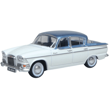 Oxford Diecast 76HS001 Humber Sceptre MK1 Moonstone/Quartz Blue Metallic - 1:76 Scale - Phillips Hobbies