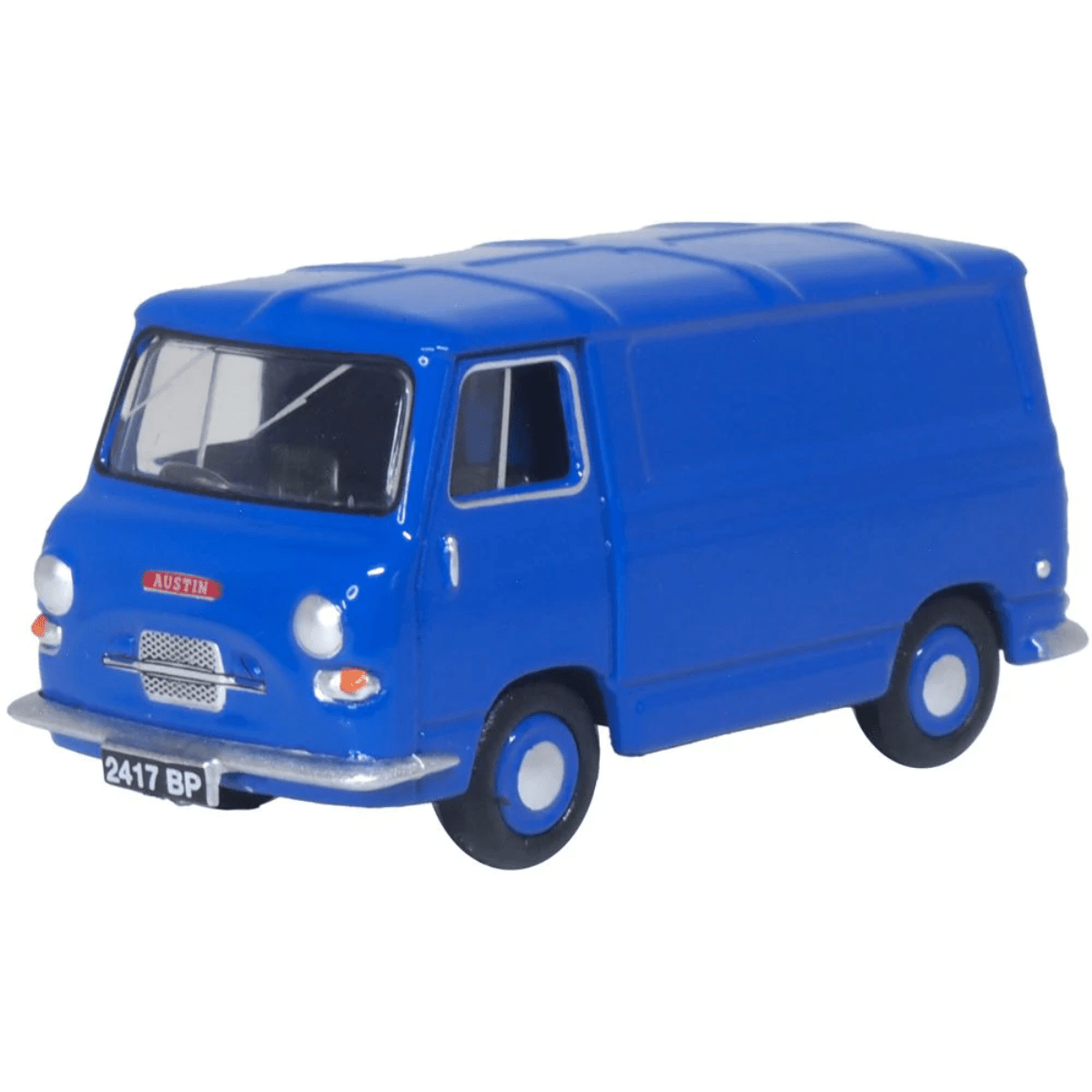 Oxford Diecast 76J4007 Austin - Morris J4 Van Blue - 1:76 Scale - Phillips Hobbies