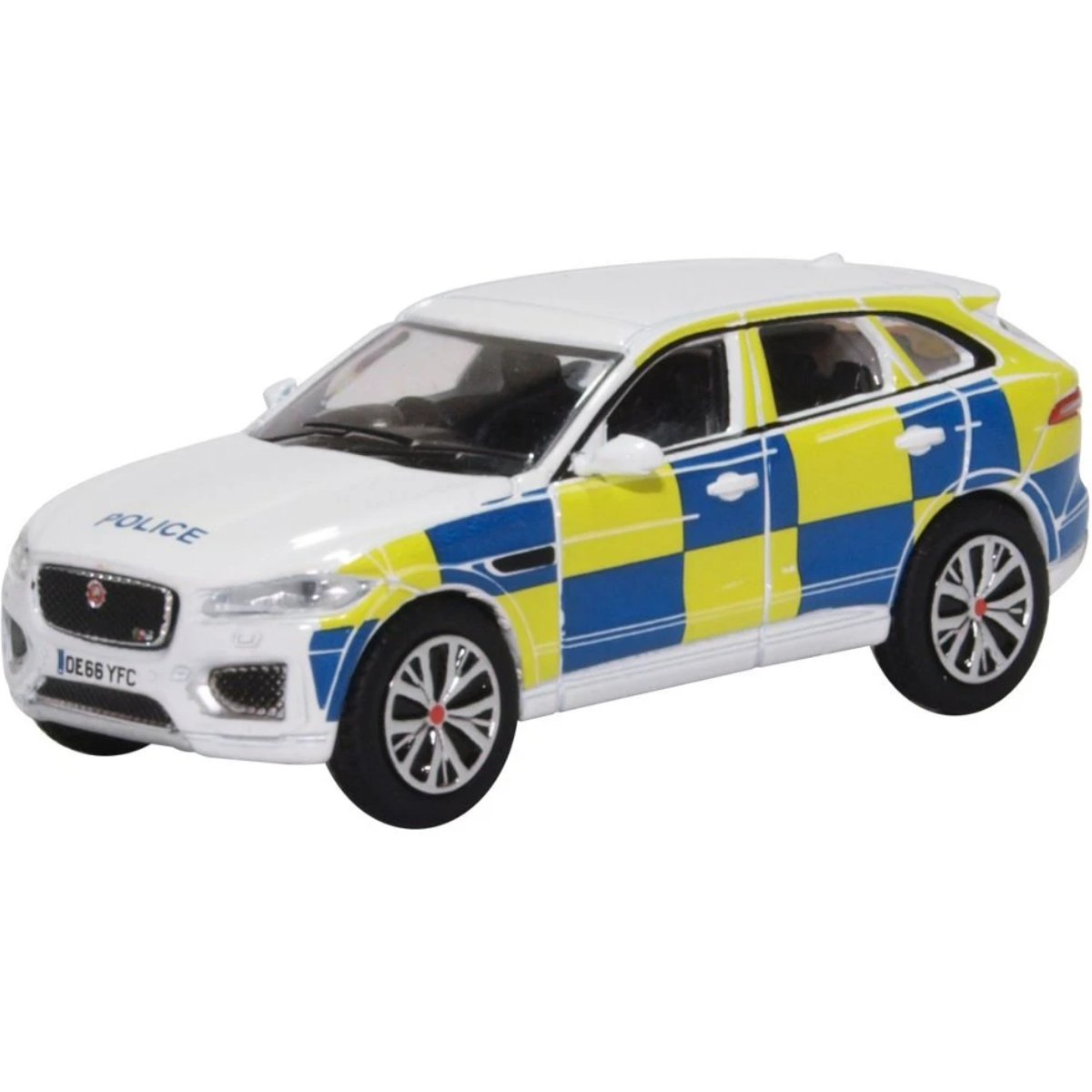 Oxford Diecast 76JFP004 Jaguar F Pace Police - Phillips Hobbies