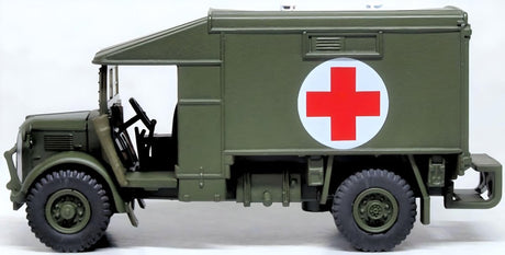 Oxford Diecast 76K2002 Austin K2 Ambulance 51st Highland Division 1944 - 1:76 Scale - Phillips Hobbies