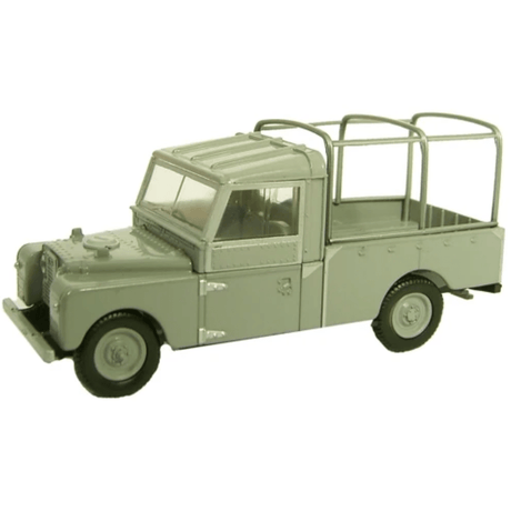 Oxford Diecast 76LAN1109001 Land Rover Series 1 Grey - 1:76 Scale Model - Phillips Hobbies