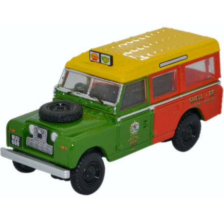 Oxford Diecast 76LAN2013 Land Rover Series II Station Wagon Shell BP - Phillips Hobbies
