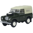 Oxford Diecast 76LR2AS005 Land Rover Series 2A SWB Canvas Bronze Green - 1:76 Scale Model - Phillips Hobbies