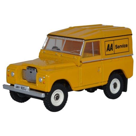 Oxford Diecast 76LR3S002 Land Rover Series III Hard Top - AA - Phillips Hobbies