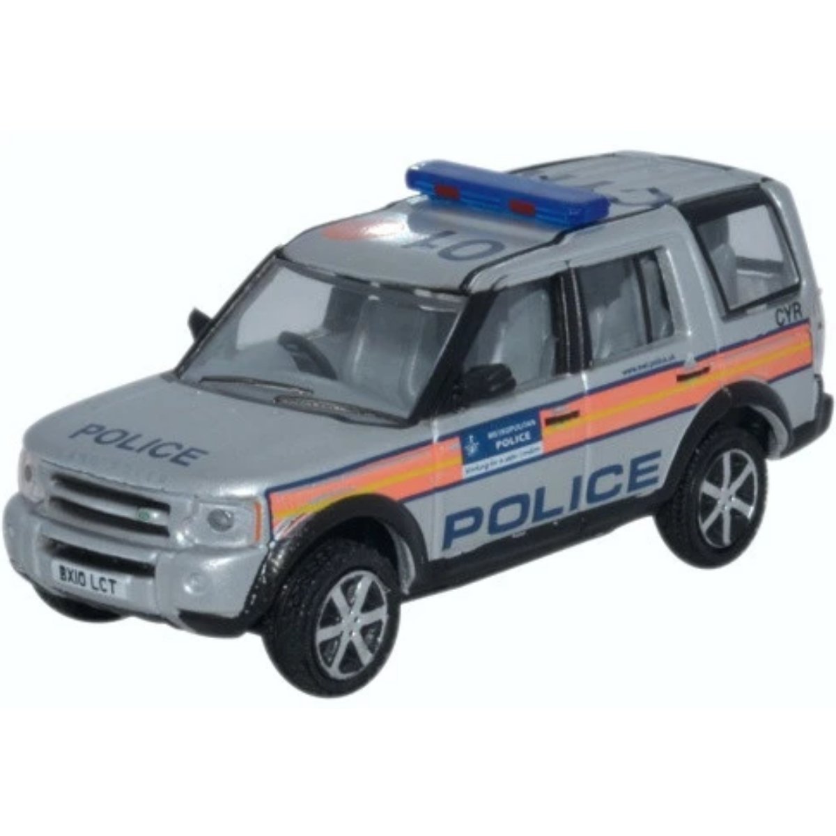 Oxford Diecast 76LRD007 Land Rover Discovery 3 Metropolitan Police - Phillips Hobbies
