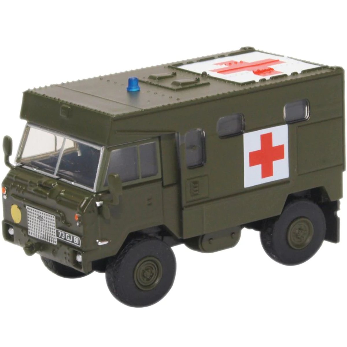 Oxford Diecast 76LRFCA002 Land Rover FC Ambulance Nato Green - Phillips Hobbies