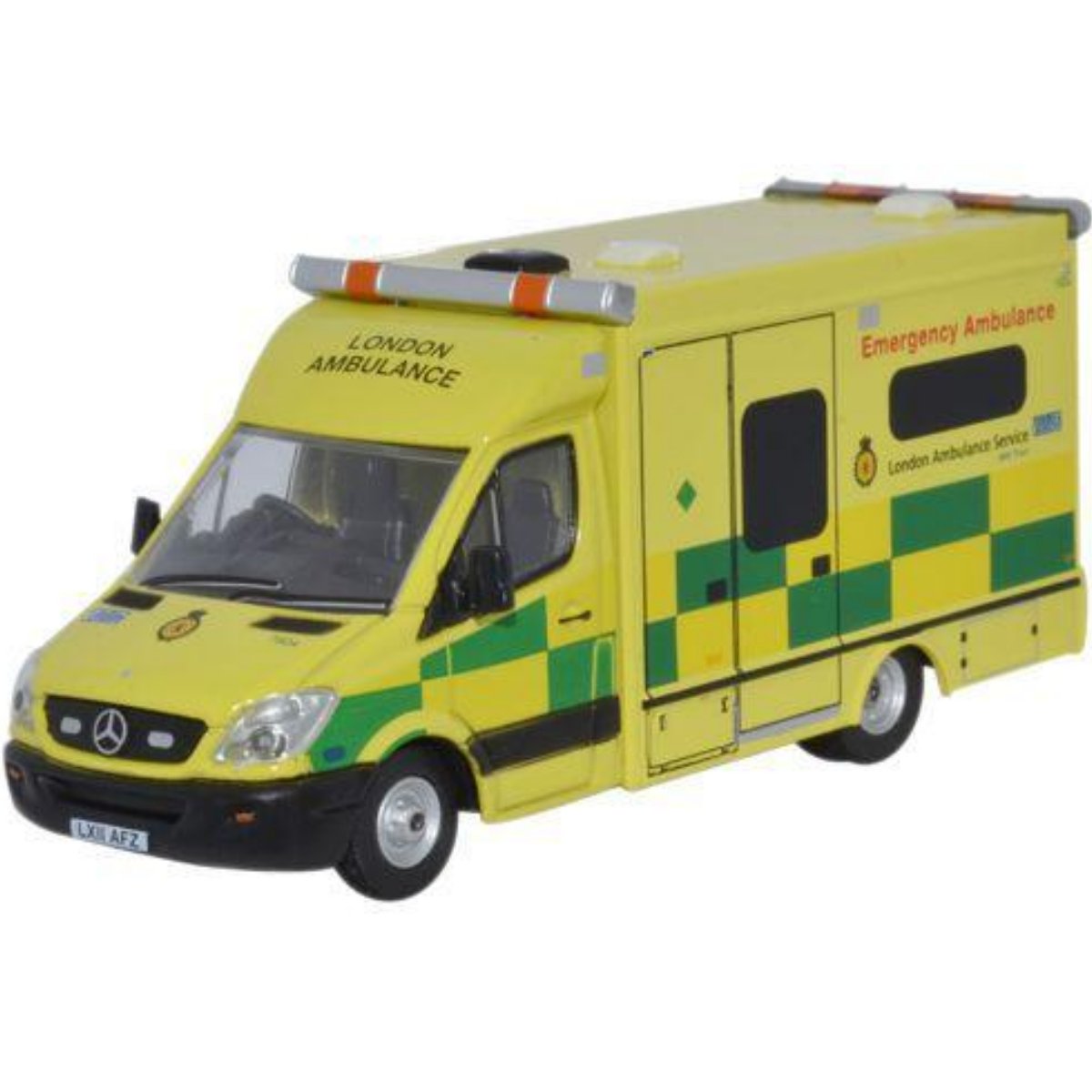 Oxford Diecast 76MA002 Mercedes Ambulance London - Phillips Hobbies