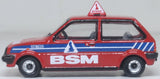 Oxford Diecast 76MET003 Austin Mini Metro British School of Motoring (BSM) - 1:76 Scale - Phillips Hobbies