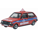 Oxford Diecast 76MET003 Austin Mini Metro British School of Motoring (BSM) - 1:76 Scale - Phillips Hobbies