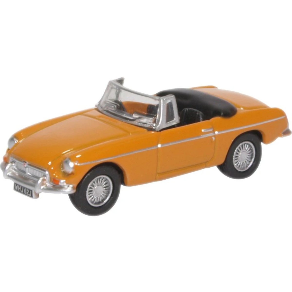 Oxford Diecast 76MGB009 MGB Roadster Bronze Yellow - Phillips Hobbies