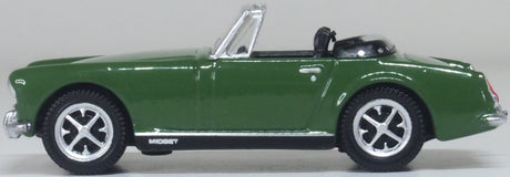 Oxford Diecast 76MGM003 MG Midget MkIII British Racing Green - 1:76 Scale - Phillips Hobbies