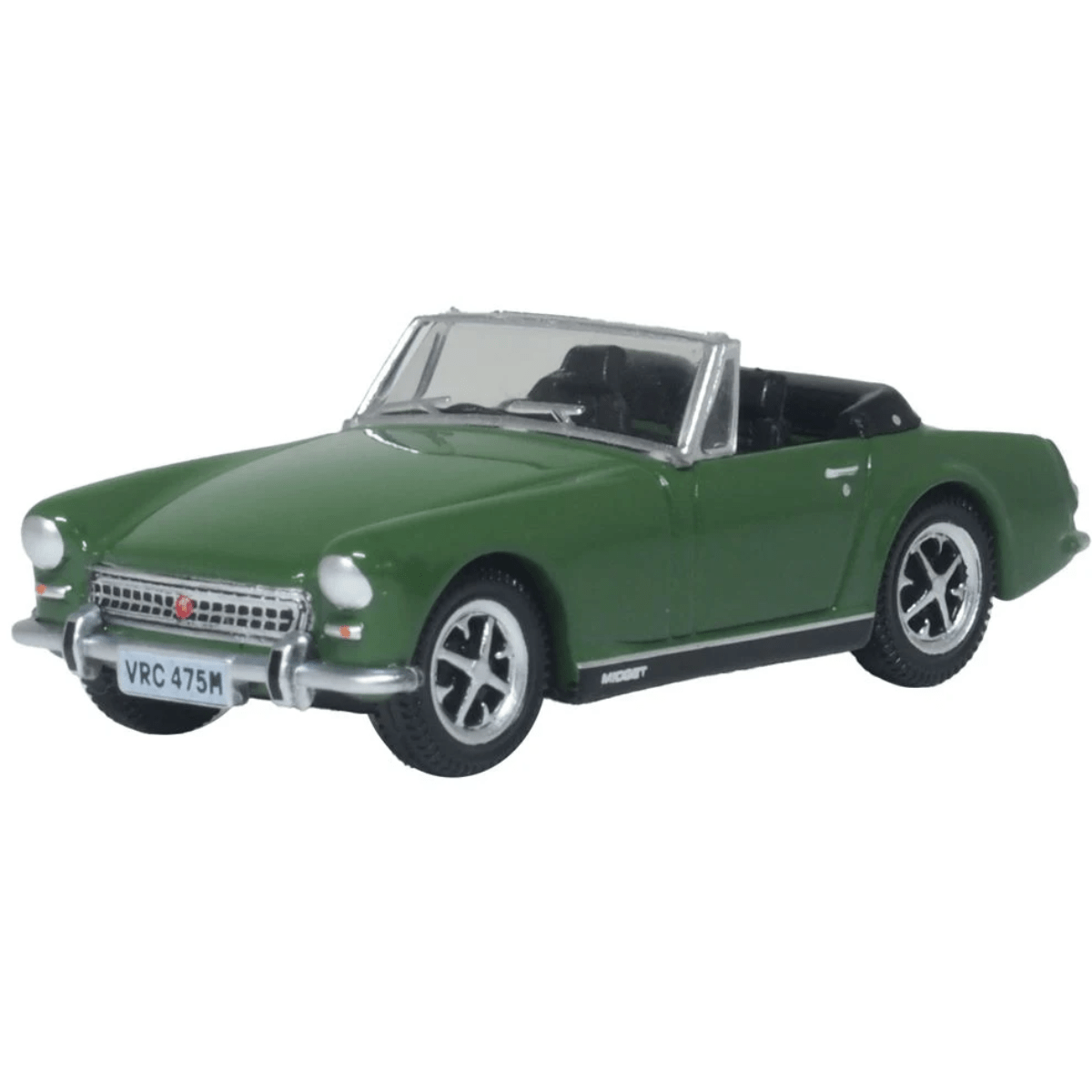 Oxford Diecast 76MGM003 MG Midget MkIII British Racing Green - 1:76 Scale - Phillips Hobbies