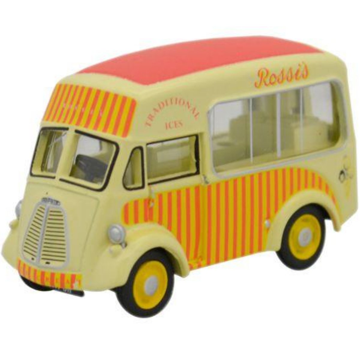 Oxford Diecast 76MJ003 Rossis Morris J Ice Cream Van - Phillips Hobbies