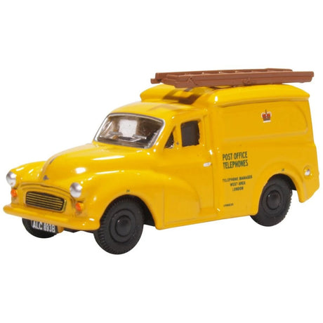 Oxford Diecast 76MM061 Morris 1000 Post Office Telephones Yellow - Phillips Hobbies