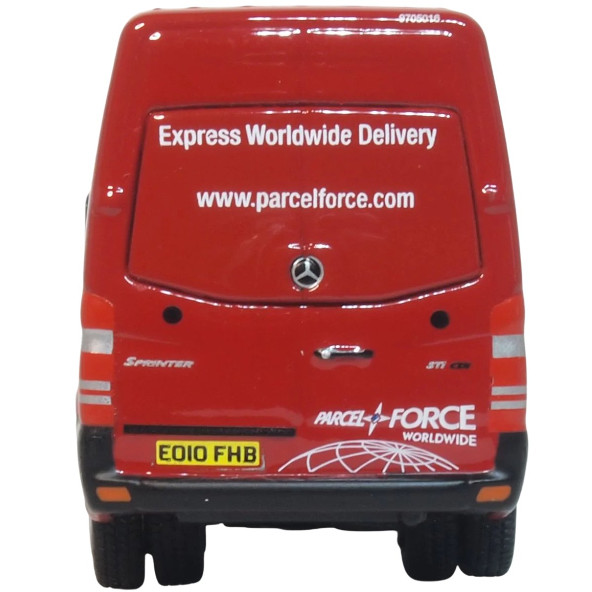 Oxford Diecast 76MSV005 Parcelforce Mercedes Sprinter - Phillips Hobbies
