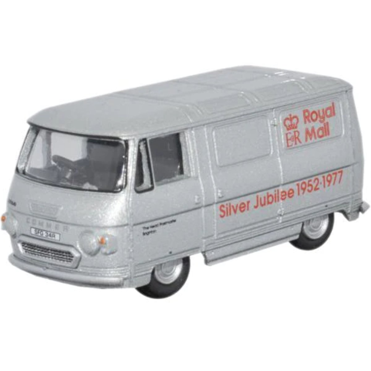 Oxford Diecast 76PB003 Commer PB Royal Mail Silver Jubilee - Phillips Hobbies
