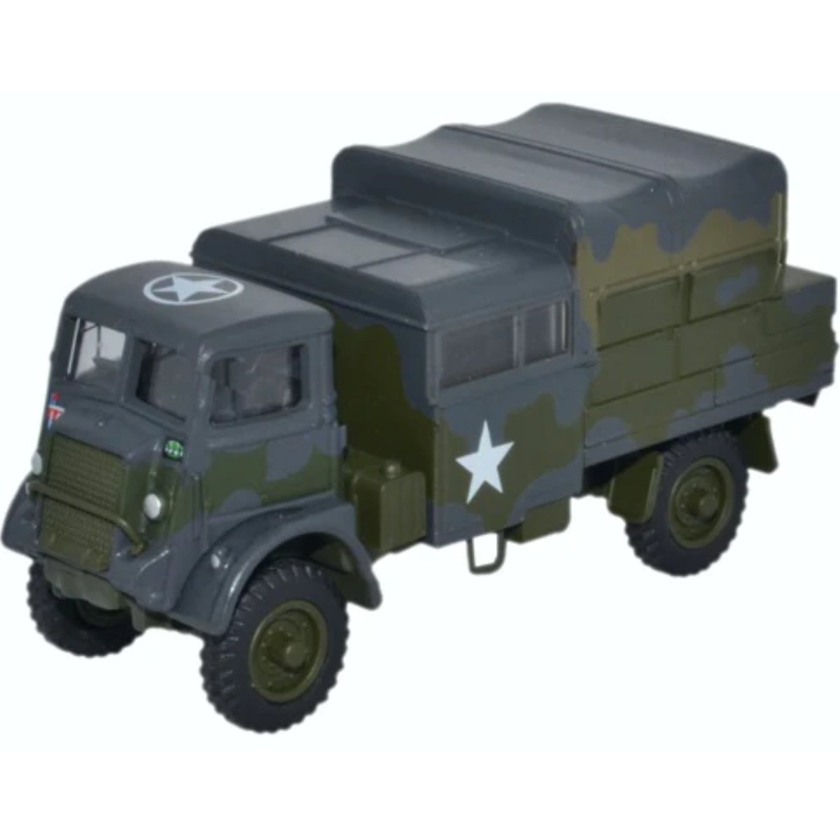 Oxford Diecast 76QLB003 Bedford QLB Light AA Reg.12 Corps Germany 1945 - Phillips Hobbies