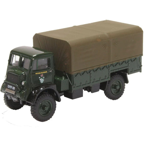 Oxford Diecast 76QLD006 Bedford QLD Wiltshire Fire Brigade - Phillips Hobbies